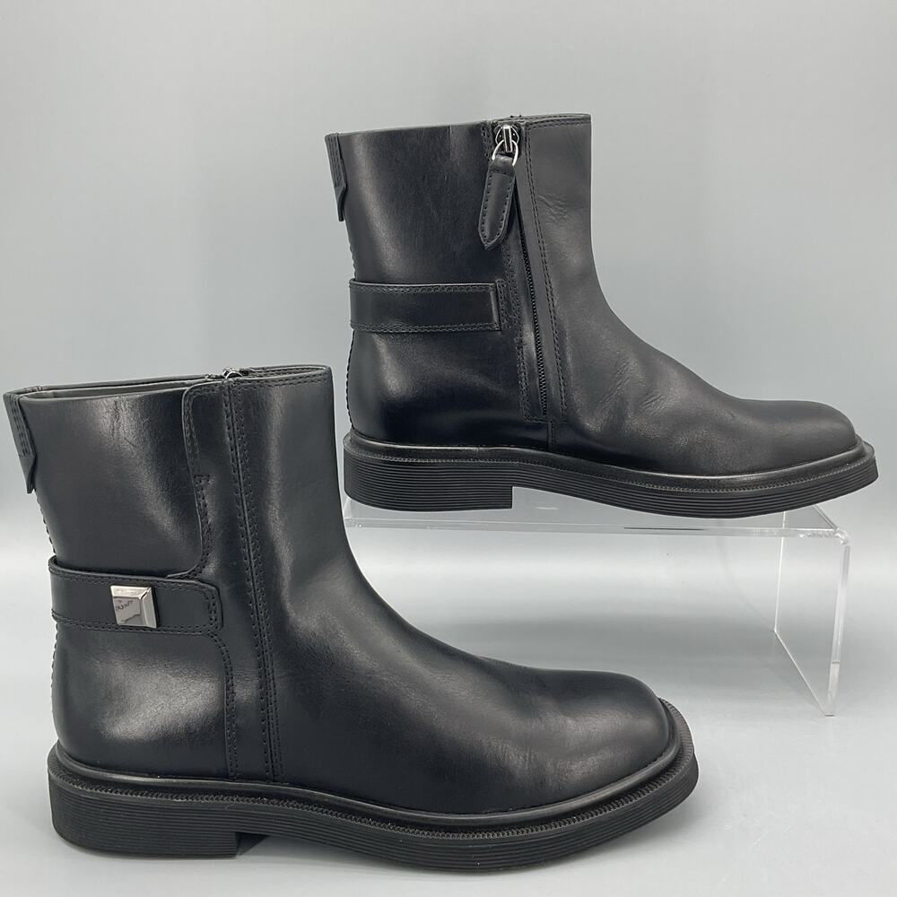 NEW Franco Sarto Women’s Axel Ankle Booties Black Size 7.5M